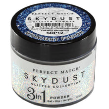Load image into Gallery viewer, PERFECT MATCH SKY DUST GLITTER 3IN1 POWDER - SDP12 MIDNIGHT FUSION