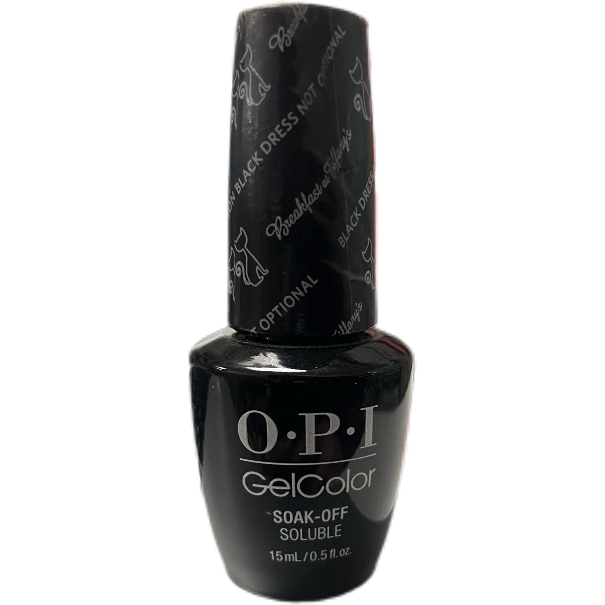 OPI gel color soak off soluble h03 black dress not optional – NW Nail Supply