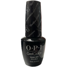 Load image into Gallery viewer, OPI gel color soak off soluble h03 black dress not optional