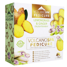 Load image into Gallery viewer, VOLCANO SPA: 6 STEP PEDICURE KIT - LEMONGRASS & GINGER (ENLIGHTENMENT)