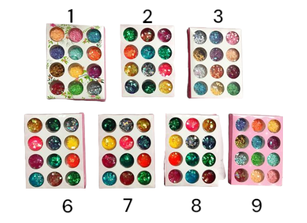 Artdone 10 boxes Nail Rhinestones, Nail Gems Nail Diamonds, Nail