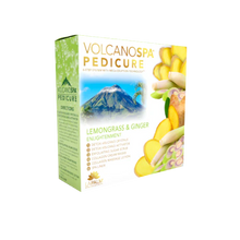Load image into Gallery viewer, VOLCANO SPA: 6 STEP PEDICURE KIT - LEMONGRASS & GINGER (ENLIGHTENMENT)
