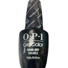 Load image into Gallery viewer, OPI gel color soak off soluble h03 black dress not optional