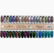 Load image into Gallery viewer, CRE8TION COLOR CHART- CAT EYE #109-126, Mystical (01-12 )& Saphire Cat Eye (SC01-SC06)