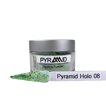 Load image into Gallery viewer, Pyramid 3 in 1 Nail System 2 oz HOLO Glitter Collection Duo Gel + Polish