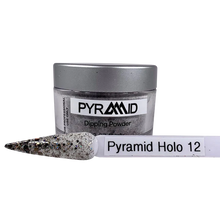Load image into Gallery viewer, Pyramid 3 in 1 Nail System 2 oz HOLO Glitter Collection Duo Gel + Polish
