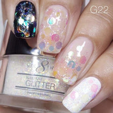 Load image into Gallery viewer, Cre8tion - Nail Art Glitter 0.5oz (Choose your color)