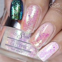 Load image into Gallery viewer, Cre8tion - Nail Art Glitter 0.5oz (Choose your color)