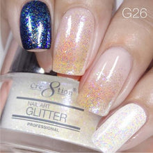 Load image into Gallery viewer, Cre8tion - Nail Art Glitter 0.5oz (Choose your color)