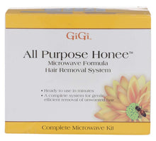 Load image into Gallery viewer, GiGi All Purpose Honee Microwave Kit for Hair Waxing/Hair Removal – Complete Hair Removal System