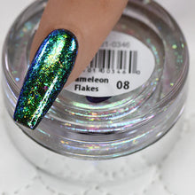 Load image into Gallery viewer, Cre8tion - Chameleon Flakes Effect Nail Art .5g (36 Colors) Choose your color