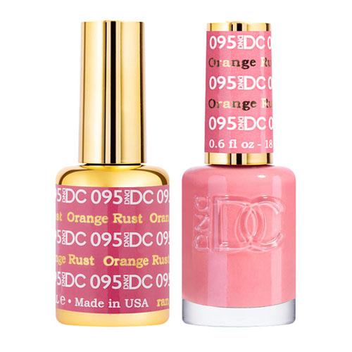 DND DC 095 Duo Orange Rust – NW Nail Supply