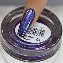 Load image into Gallery viewer, Cre8tion - Chameleon Flakes Effect Nail Art .5g (36 Colors) Choose your color