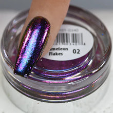 Load image into Gallery viewer, Cre8tion - Chameleon Flakes Effect Nail Art .5g (36 Colors) Choose your color