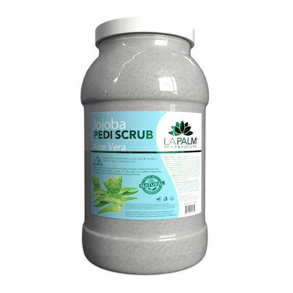La Palm Jojoba Pedi Scrub - Coconut Cream (128oz / 1 Gallon) main image 0
