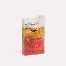 Load image into Gallery viewer, VOESH Pedi in a Box Deluxe 4 Step Pedicure System. Pick your scents