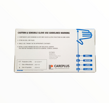 Load image into Gallery viewer, NITRILECARE Examination Gloves LATEX+POWDER FREE (size S-M) ( BUY 1 CASE GET 1 FREE BOX)