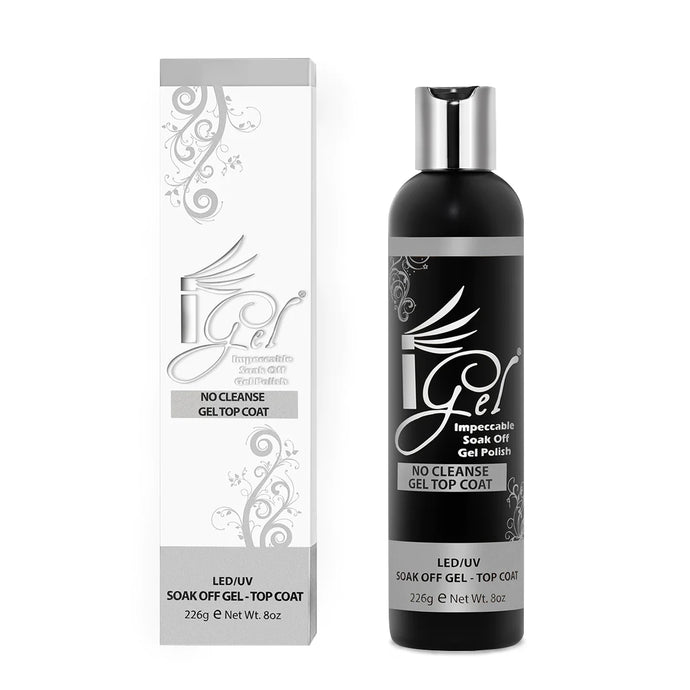 IGEL TOP COAT REFILL - 8 OZ | FREE 10 bottle of  0.5 oz