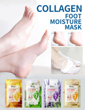 Load image into Gallery viewer, Collagen foot Moisture Mask honey flower
