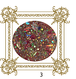 today's sparkling glitter acylic #103