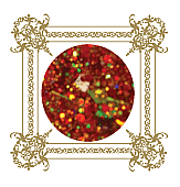 today's sparkling glitter acrylic #105