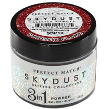 Load image into Gallery viewer, PERFECT MATCH SKY DUST GLITTER 3IN1 POWDER - SDP10 PHOENIX FLAME

