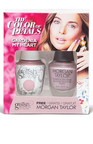 Gelish & Morgan Taylor Two of A Kind Gardenia My Heart - 1410341