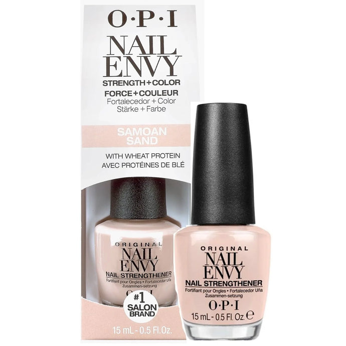 OPI Nail Envy Nail Strengthener, Samoan Sand, 0.5 Fl Oz