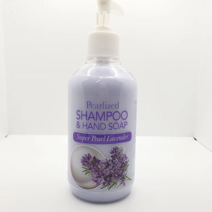 LAPALM SHAMPOO & HAND SOAP - SUPER PEARL LAVENDER - 8 OZ