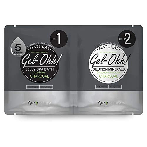 GEL-OHH! Jelly Spa Pedi Charcoal Single