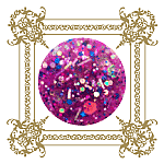today's sparkling glitter acrylic #41