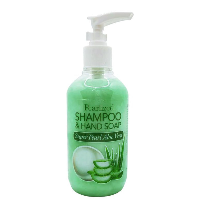 La Palm Pearlized Shampoo & Hand Soap 8 Oz, Super Pearl Aloe Vera