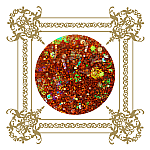today's sparkling glitter acrylic #44