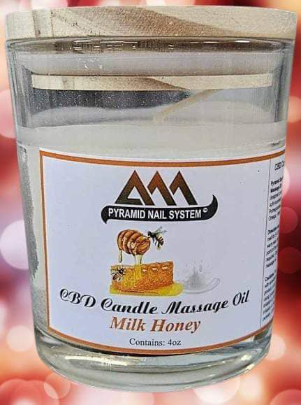 Pyramid Candle Massage Oil - 4oz