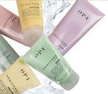 Load image into Gallery viewer, OPI Pedicure 6 Piece Trial Kit 4.2 oz Foot Soak Soften Scrub Massage Smooth Feet
