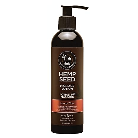 Hemp Seed Massage Lotion - 8 oz