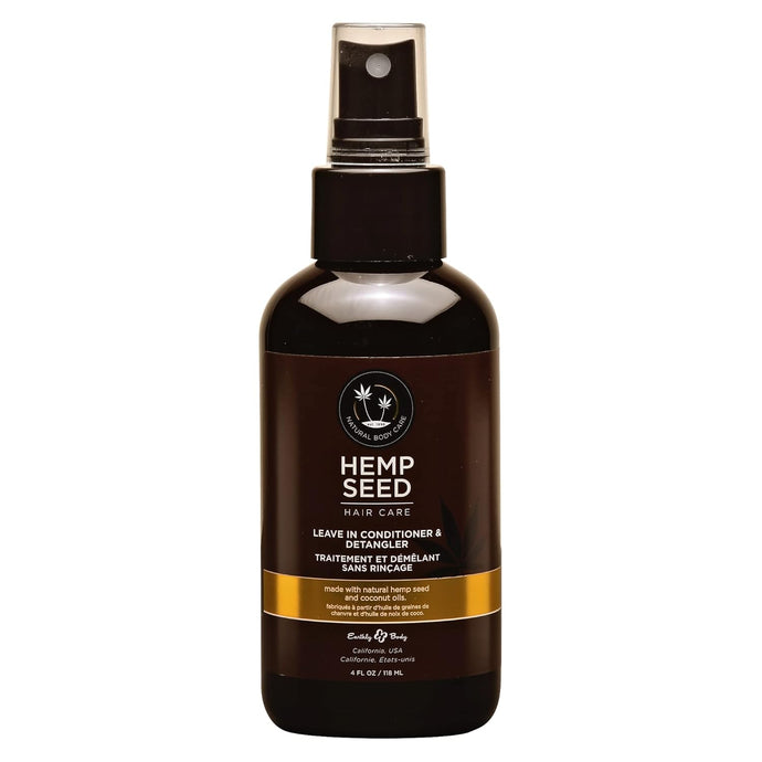 Hemp Seed Hair Care Leave-In Conditioner & Detangler,  - 4 oz