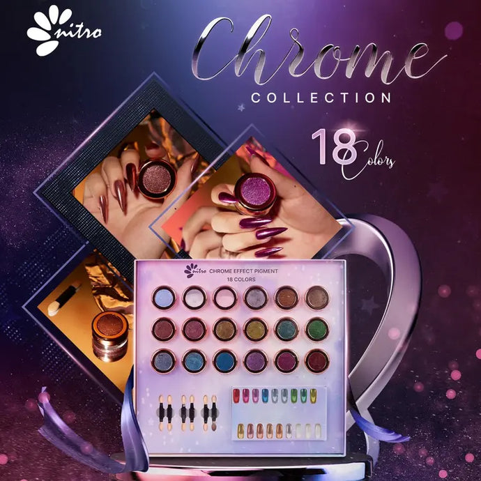 Nitro Chrome Effect Pigment Set