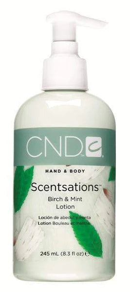 CND Scentsations Lotion - Birch & Mint 8.3 Oz.