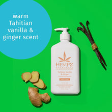 Load image into Gallery viewer, Hempz HEMPZ Body Lotion - Tahitian Vanilla &amp; Ginger
