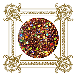 today's sparkling glitter acrylic #80