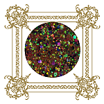 today's sparkling glitter acrylic #85