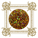 today's sparkling glitter acrylic #93