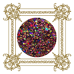 today's sparkling glitter acrylic #97
