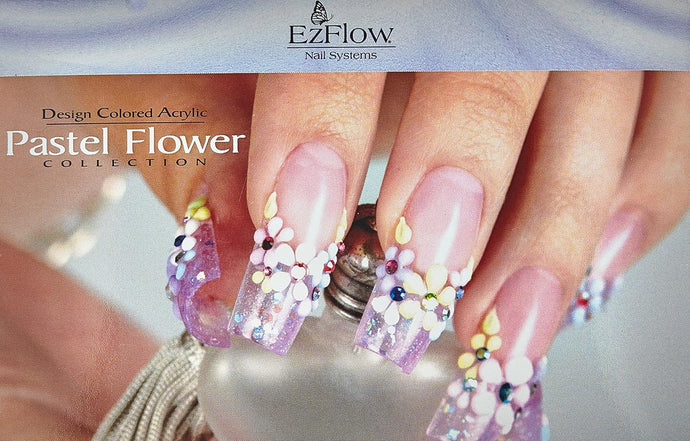 EZ Flow Design Color Acrylic Pastel Flower