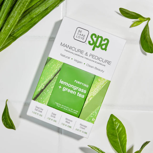 be care love spa PURIFYING LEMONGRASS + GREEN TEA