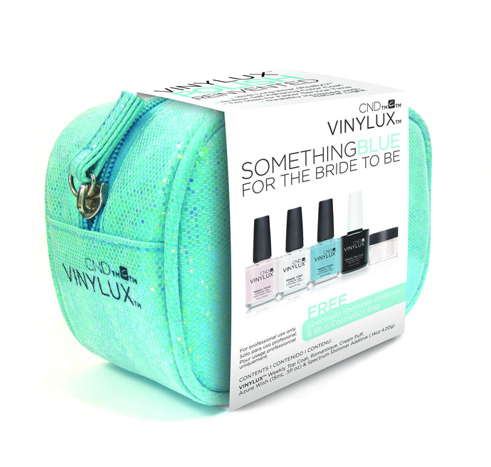 CND vinylux something blue for the bride to be