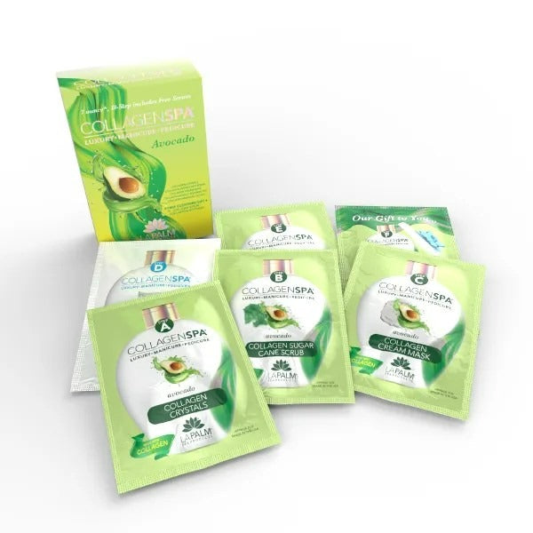 LaPalm Collagen Spa 6 step Kit -Avocado