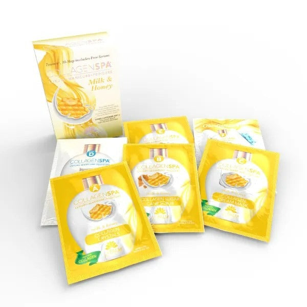 LaPalm Collagen Spa 6 step Kit -Milk and Honey