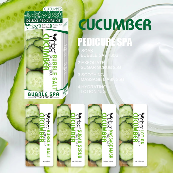 NBC Bubble World Spa Kit (4 Step) - Cucumber
